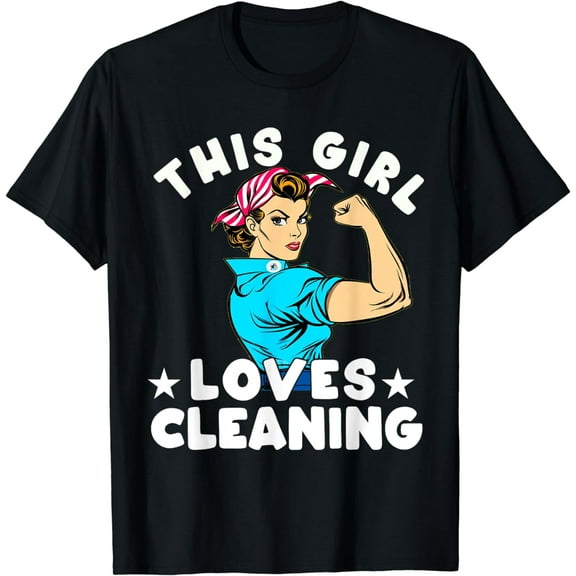 Housekeeper Housekeeping Men Women Funny Cleaning Janitor T-Shirt