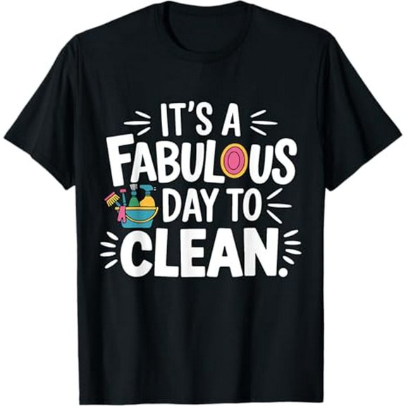 Housekeeper Housekeeping Men Women Funny Cleaning Janitor T-Shirt