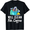 thumbnail image 1 of Housekeeper Housekeeping Men Women Funny Cleaning Janitor T-Shirt, 1 of 4