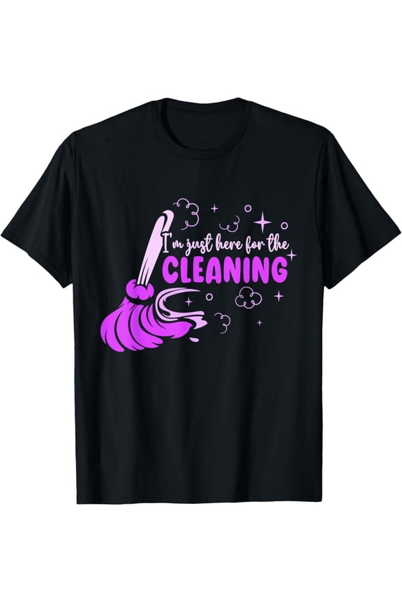Housekeeping Cleaning Lady T-Shirt