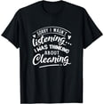 thumbnail image 1 of Housekeeping Maid Funny Saying Cleaning T-Shirt, 1 of 4