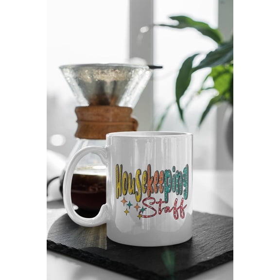 Housekeeping Stuff Mug Housekeeper Gift Cute Cleaning Lady Mug Maid Appreciation Coffee Cup Funny Cleaner Mug