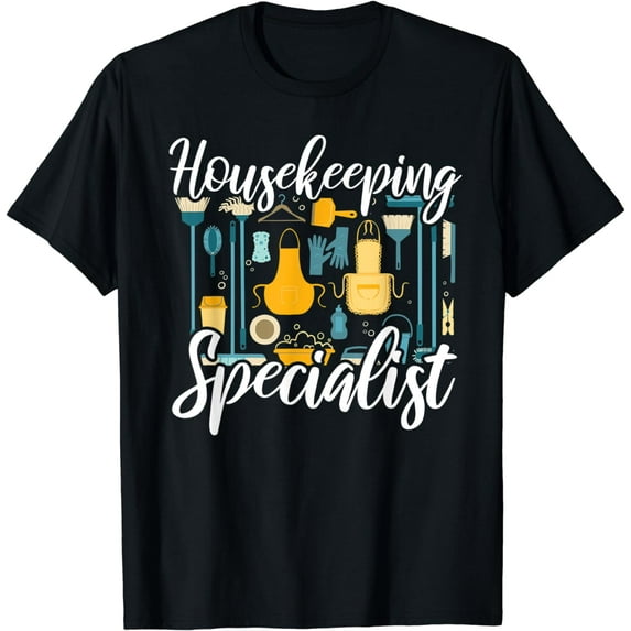 Housekeeping Supervisor - Cleaning Lady House Cleaner T-Shirt
