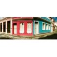 thumbnail image 1 of Houses along a street in a city, Pelourinho, Salvador, Bahia, Brazil Poster Print (15 x 6), 1 of 1
