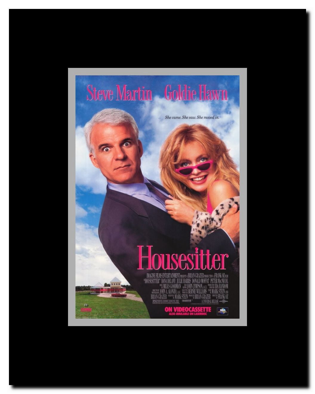 Housesitter Framed Movie Poster