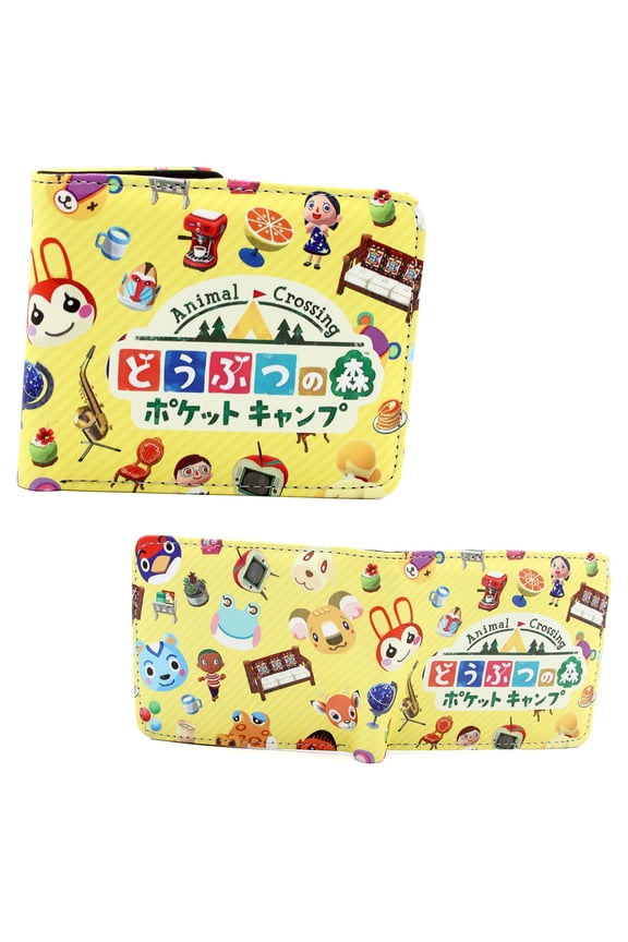 Housewares & Characters - Animal Crossing 4x5" Bi-Fold Wallet