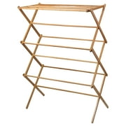 Housewares Goods Heavy Duty Clothes Drying Rack - Bamboo