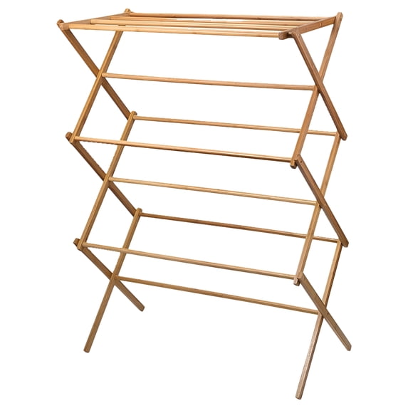 Housewares Goods Heavy Duty Clothes Drying Rack - Bamboo