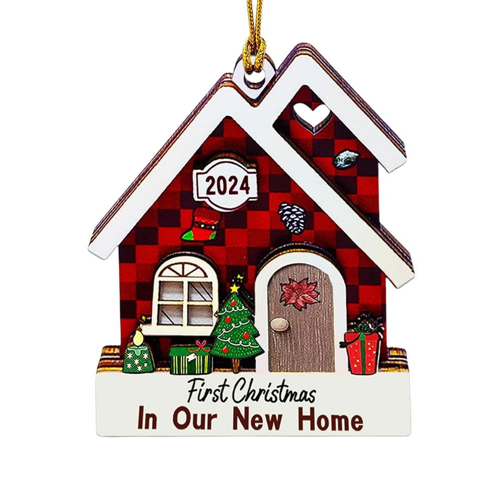 Housewarming Gifts New Home, New Home Ornament 2024, Homeowner Gifts