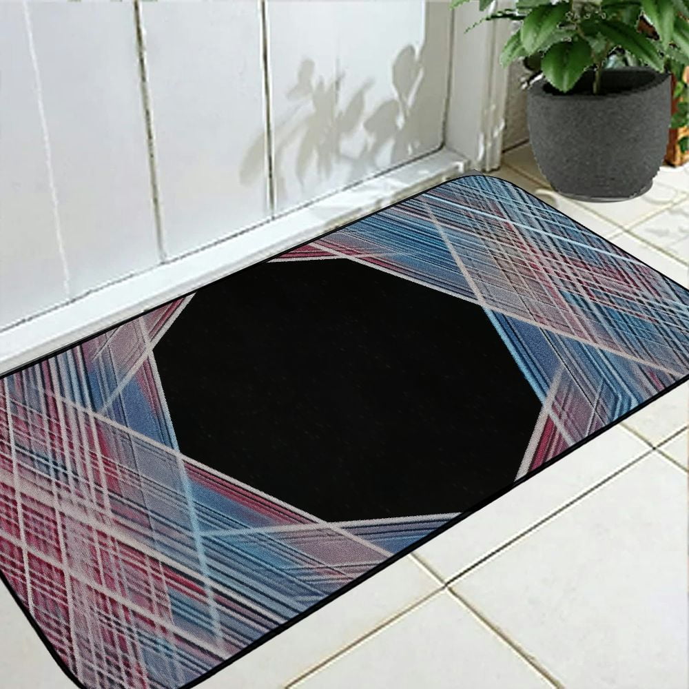 Housewarming New Home Gift Vortex Illusion Door Mat for Doorway Area