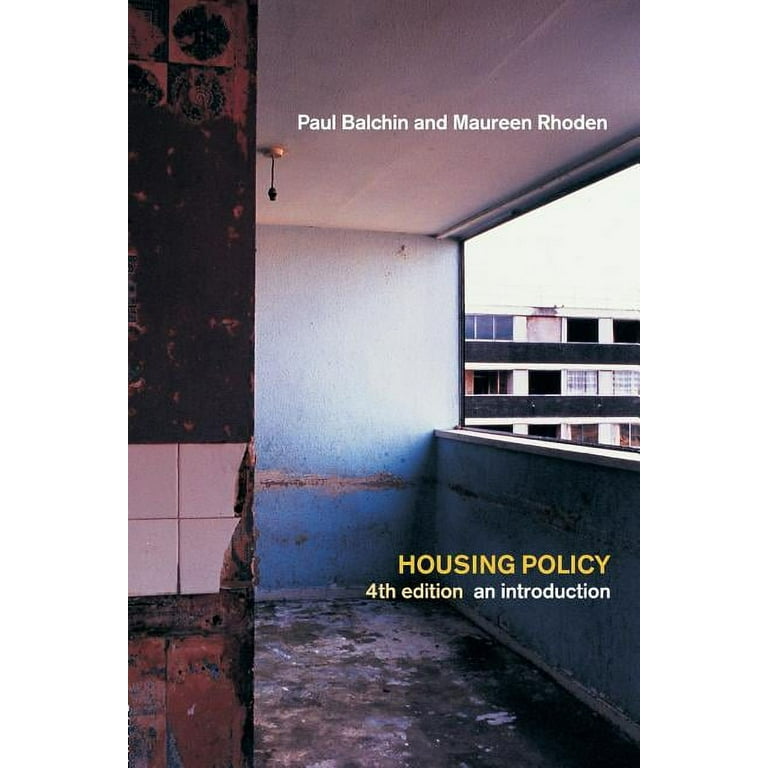 洋書 Housing Policy: An Introduction Housing Policy: An Introduction, (Paperback) - Walmart.com