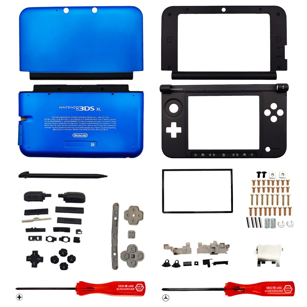 Nintendo Screen Protector 2DS Replacement Glass Screen Lens Red