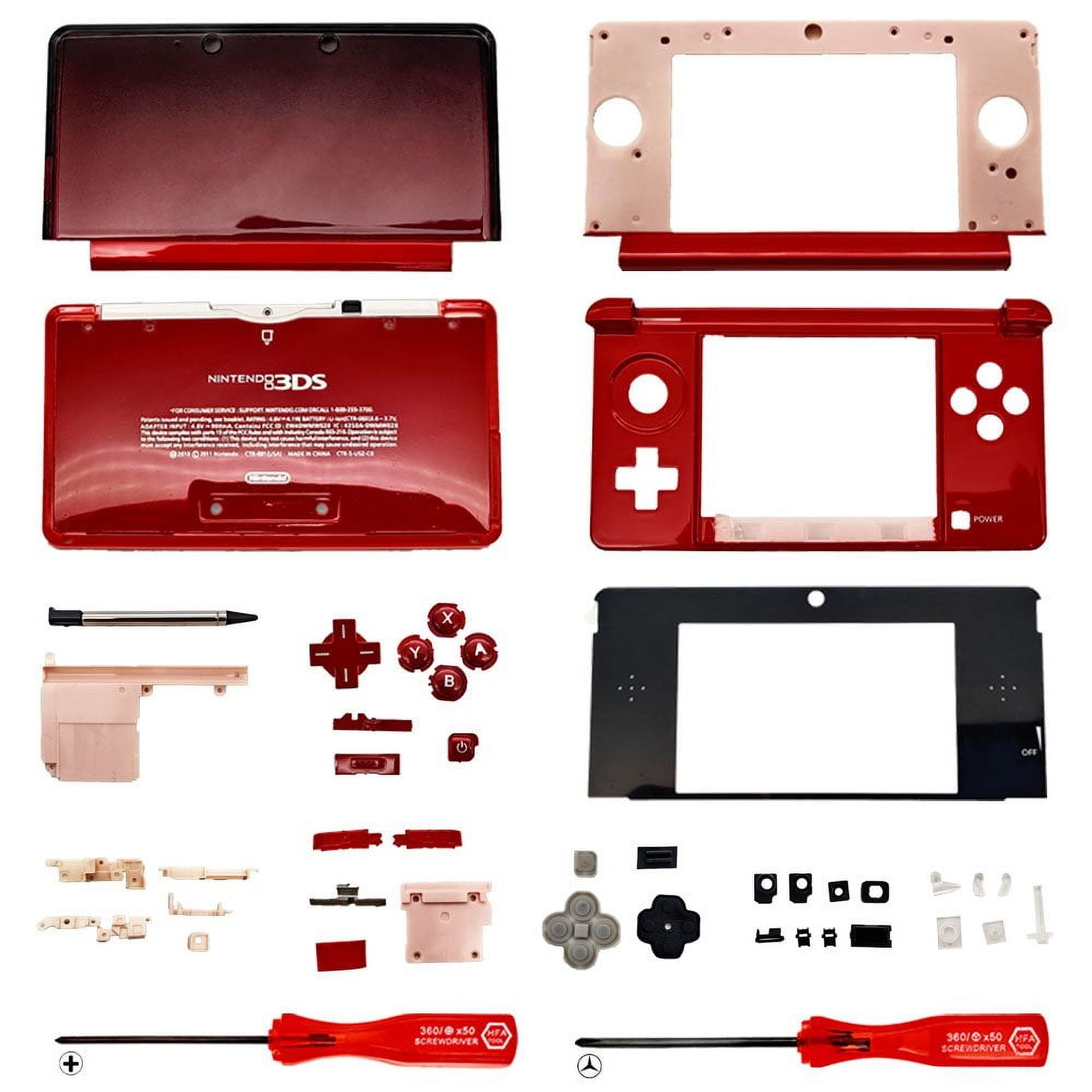 Housing Shell for Nintendo 3DS System Replacement Screen