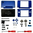 thumbnail image 1 of Housing Shell for Nintendo DSi XL Lens Shell Tools Screen Replacement Blue, 1 of 1