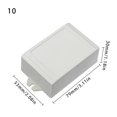 thumbnail image 1 of Housing Waterproof Plastic ABS Electronic Project Boxes Instrument Parts Enclosure Case Outdoor Junction Box 10, 1 of 8
