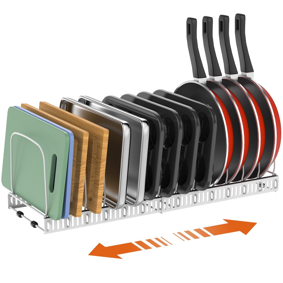 Housolution Cutting Board Organizer Rack - Thumbnail 2