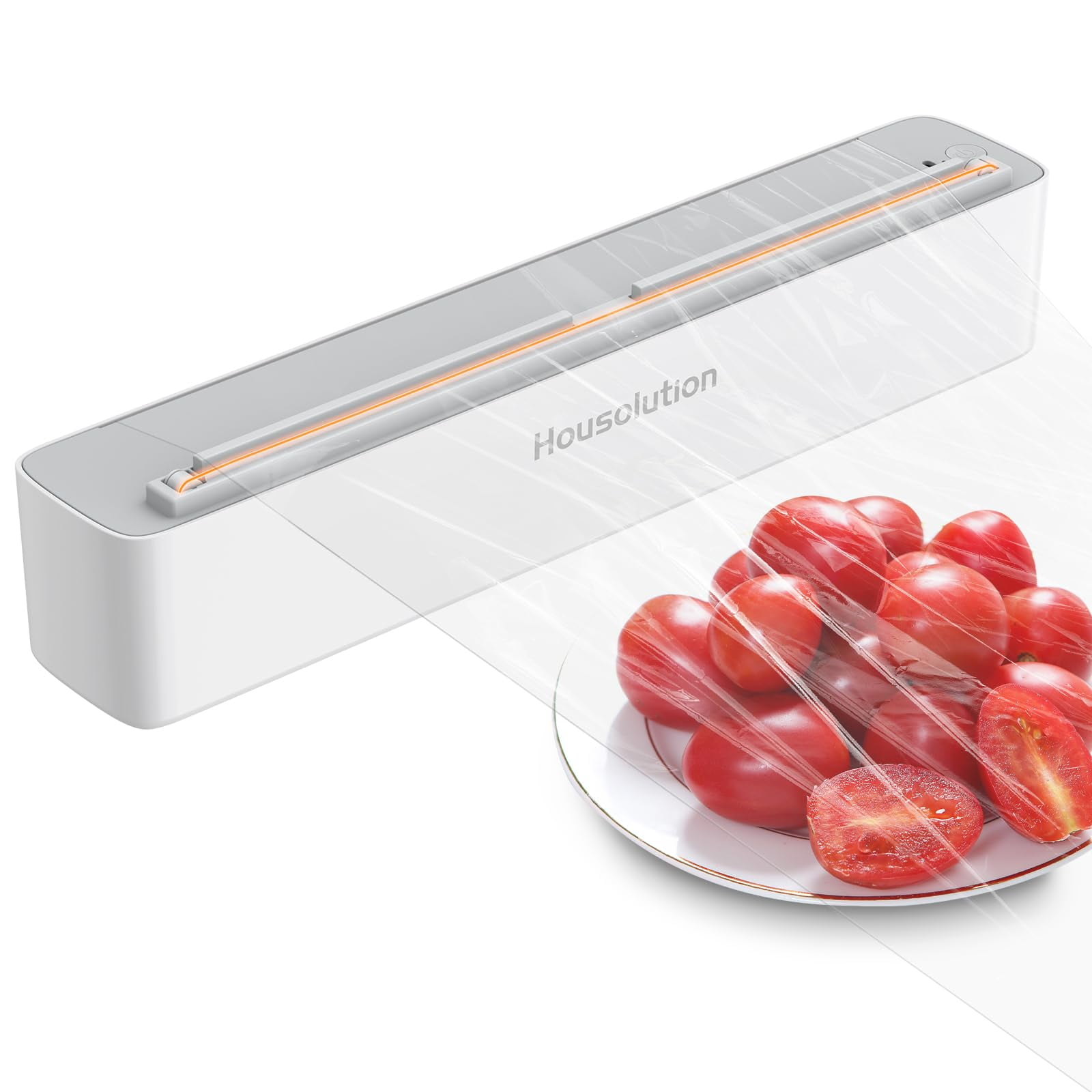 Housolution Electric Plastic Wrap Dispenser, Cling Film Dispenser Auto