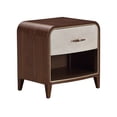 thumbnail image 1 of Houston 1-Drawer Nightstand - Walnut, 1 of 8