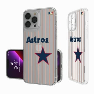 Houston Astros Stripe Design Wireless Bluetooth Headphones With Case