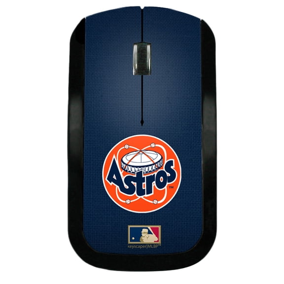 Houston Astros 1977-1998 Cooperstown Solid Design Wireless Mouse