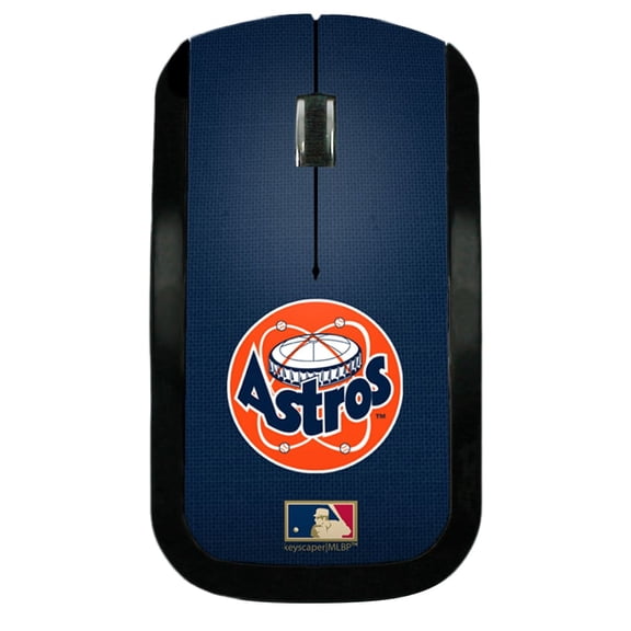 Houston Astros 1977-1998 Cooperstown Solid Design Wireless Mouse