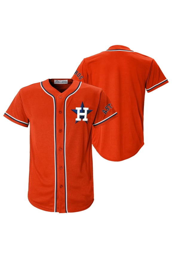 MLB Houston Astros Youth Secondary Color Synthetic Jersey