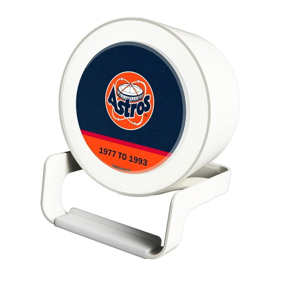 Houston Astros Cooperstown Team Logo Night Light Charger with Bluetooth Speaker