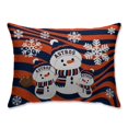 thumbnail image 1 of Houston Astros Holiday Snowman Bed Pillow, 1 of 2