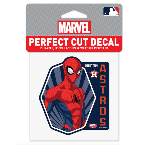 Houston Astros Marvel Avengers Perfect Cut Decal 4"x4'
