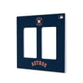 thumbnail image 1 of Houston Astros Solid Double Rocker Light Switch Plate, 1 of 4