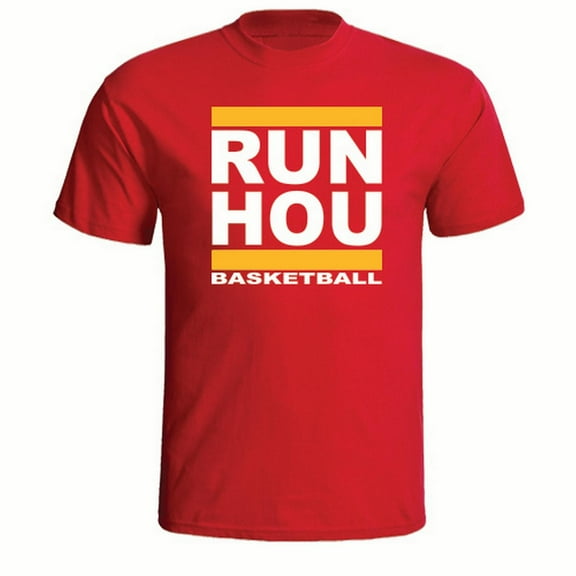 Houston Basketball 'RUN HOU' T-Shirt L