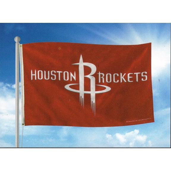 Houston Basketball Rockets 3X5 Indoor Outdoor Banner Flag with grommets for hanging
