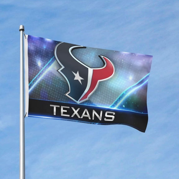 Houston Brand New Outdoor Double Sided Flag 3x5ft, Football Team Custom Garden Flag Fan Game Flag Home Decor Flag Fan Gift