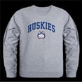 thumbnail image 1 of Houston Christian University Huskies Campus Crewneck Sweatshirt, Heather Grey - Medium, 1 of 1