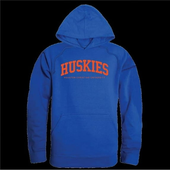 Houston Christian University Huskies College Hoodie, Royal - 2XL