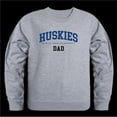 thumbnail image 1 of Houston Christian University Huskies Dad Crewneck Sweatshirt, Heather Grey - 2XL, 1 of 1