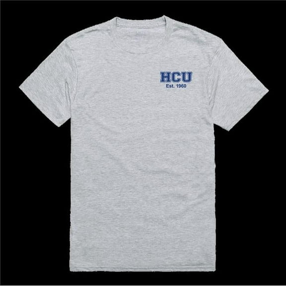 Houston Christian University Huskies Practice T-Shirt, Heather Grey - Small