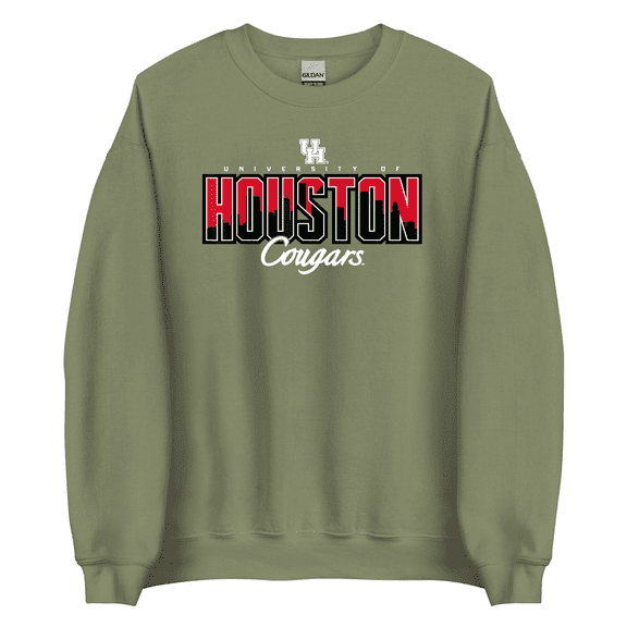 Houston Cougars Apparel Houston Cougars Skyline Neutral Sweatshirts Unisex S-5XL Hot Trending Shirt, Vintage Birthday Gift