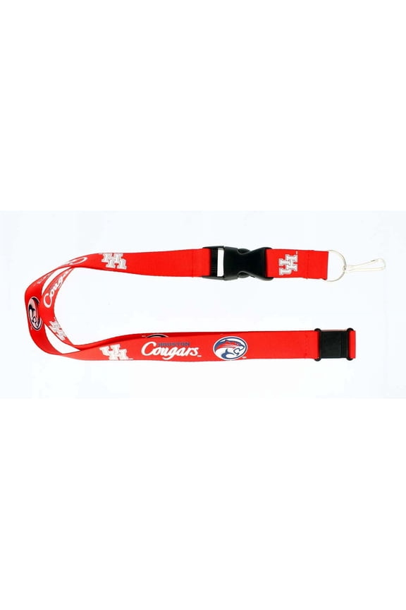 Houston Cougars Lanyard - Red