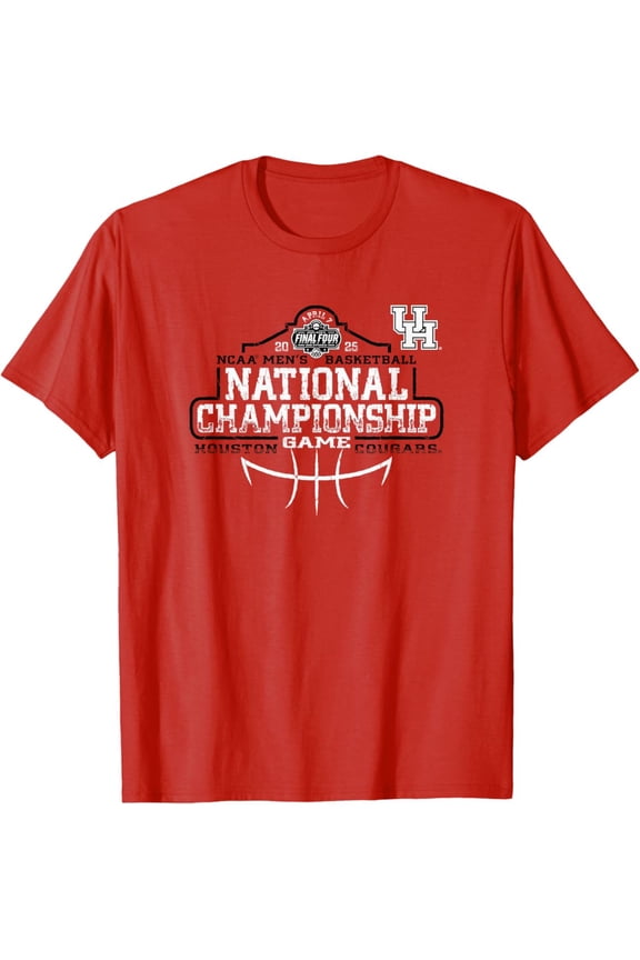 Houston Cougars National Championship Men'S Basketball 2025 T-Shirt