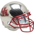 thumbnail image 1 of Houston Cougars Schutt Aqua Silver Mini Football Helmet, 1 of 1