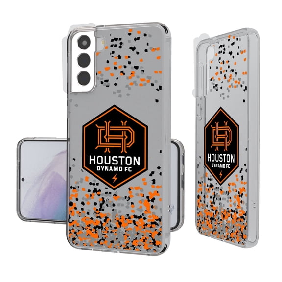 Houston Dynamo FC Galaxy Confetti Clear Case