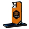 thumbnail image 1 of Houston Dynamo FC iPhone Diagonal Stripe Design Rugged Case, 1 of 7