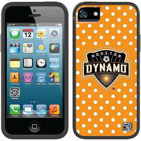Houston Dynamo Polka Dots Design on Apple iPhone 5/5s Switchback Case by Coveroo