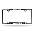 thumbnail image 1 of Houston Football Texans - 4 Corner Chrome Metal License Plate Frame, 1 of 5