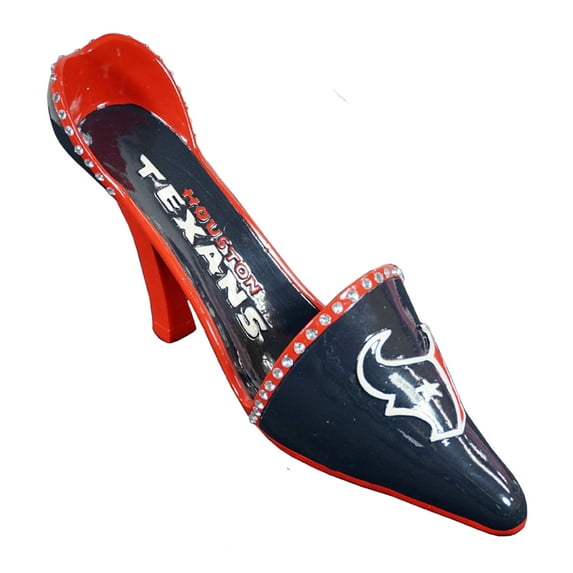 Houston Football Texans High Heel Shoe Wine Bottle Holder
