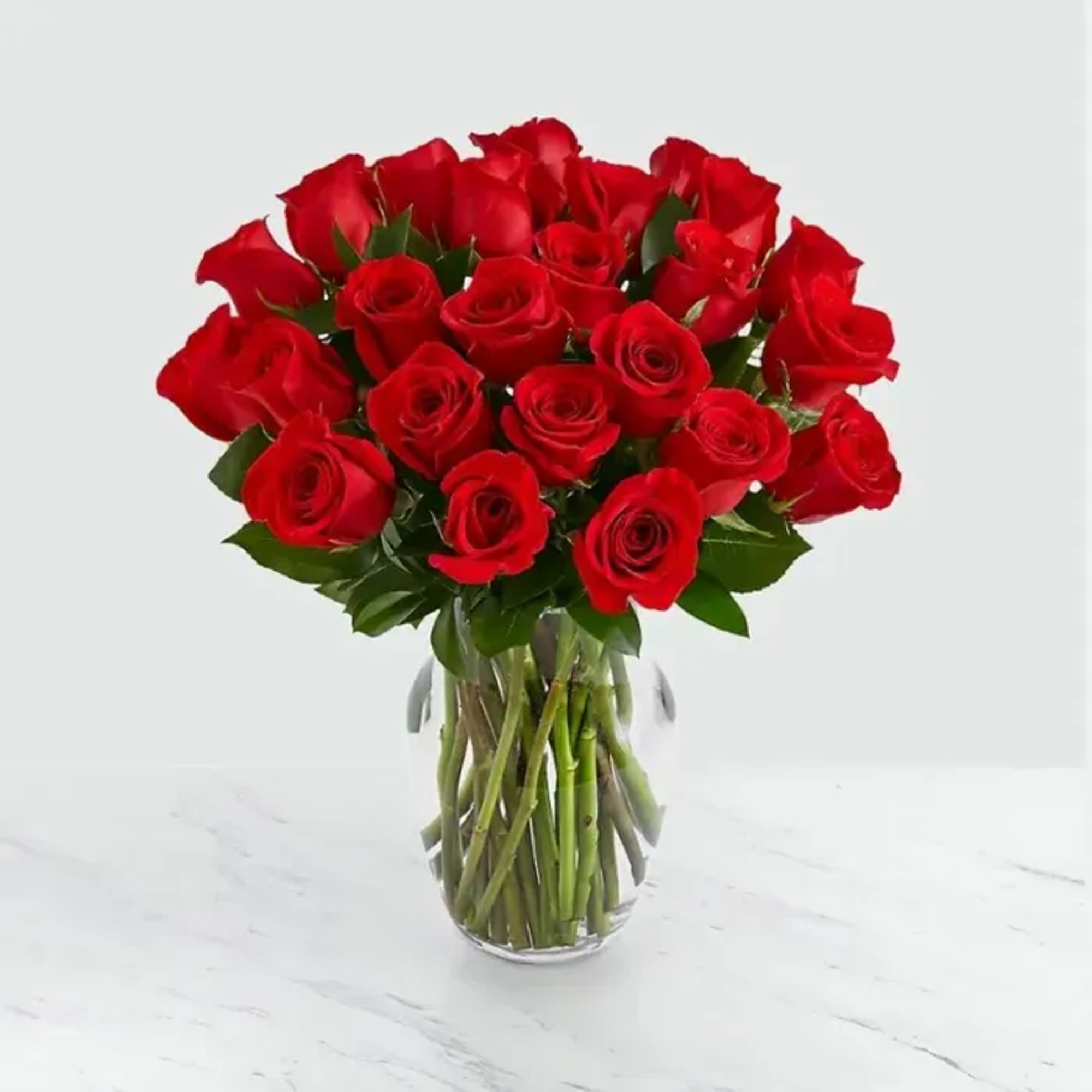 Red Roses Inhouston Houston Fresh Flowers Red is Forever - Premium - Walmart.com