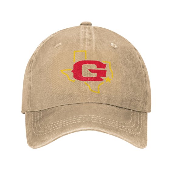 Houston Gamblers Hat Washed Cotton Baseball Cap
