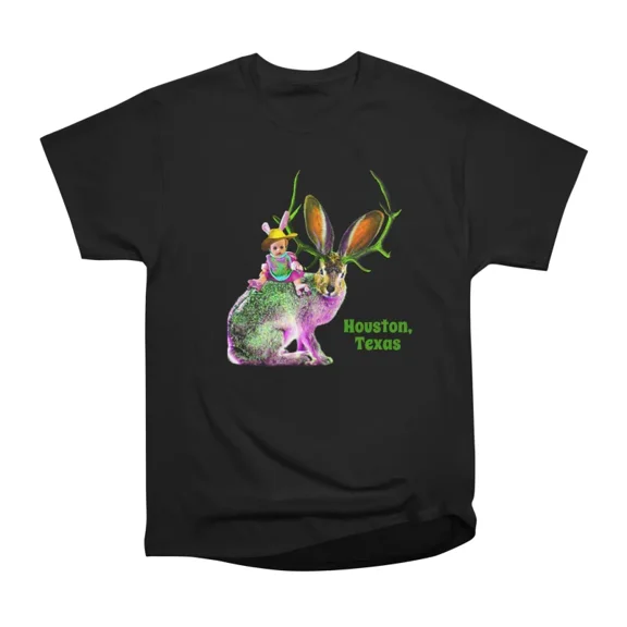 Houston Hare T-Shirt Tee Gift For Him Merch For Her Apparel For Friend