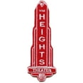 thumbnail image 1 of Houston Heights Theater Sign Iron On Embroidered Patch, 1 of 2